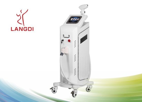 Επίδειξη 110V LCD IPL Lazer διόδων λέιζερ 808 NM μηχανή αφαίρεσης τρίχας
