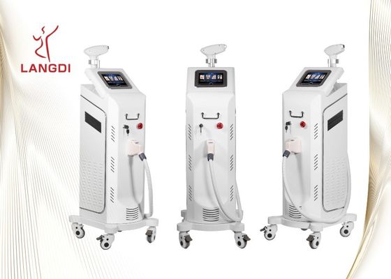 808nm μηχανή 400ms αφαίρεσης τρίχας λέιζερ διόδων διευθετήσιμη