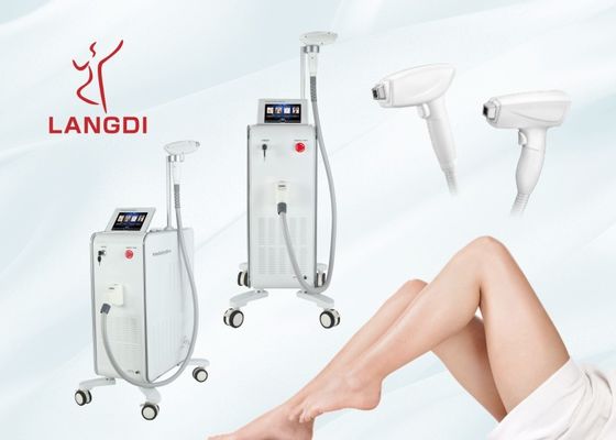 μόνιμοι 600w 10 αφαίρεσης τρίχας λέιζερ 808nm 810nm κινητοί φραγμοί μηχανών