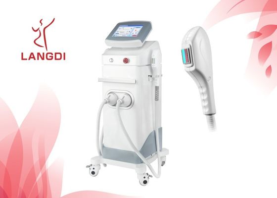 μηχανή αφαίρεσης τρίχας 640nm 755nm IPL για το πλήρες δέρμα σώματος καθαρό