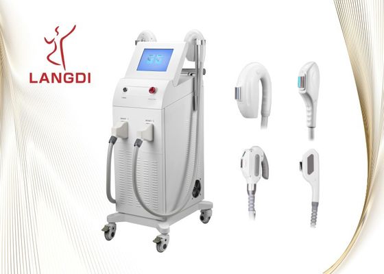 2 ανώδυνη Ipl Shr μηχανή αφαίρεσης τρίχας Handpieces για το σαλόνι ομορφιάς