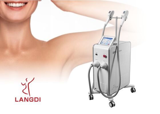 2 Handpieces ΕΠΙΛΕΓΕΙ τεχνολογία λέιζερ ΔΙΌΔΩΝ SHR IPL+ για την αφαίρεση τρίχας/την αναζωογόνηση δερμάτων