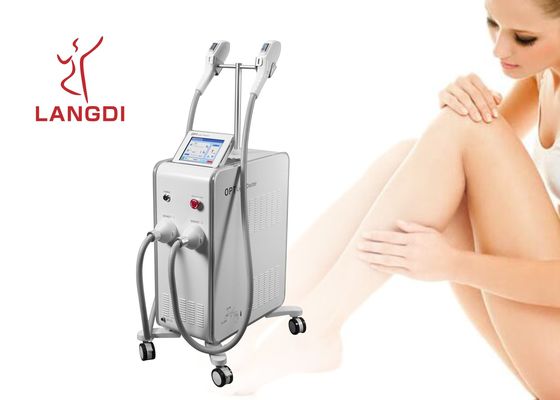 2 Handpieces ΕΠΙΛΕΓΕΙ τεχνολογία λέιζερ ΔΙΌΔΩΝ SHR IPL+ για την αφαίρεση τρίχας/την αναζωογόνηση δερμάτων