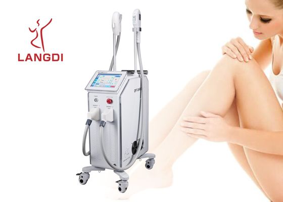 50J ανώδυνη Ipl λέιζερ μηχανή αφαίρεσης τρίχας λέιζερ σώματος εξοπλισμού πλήρης