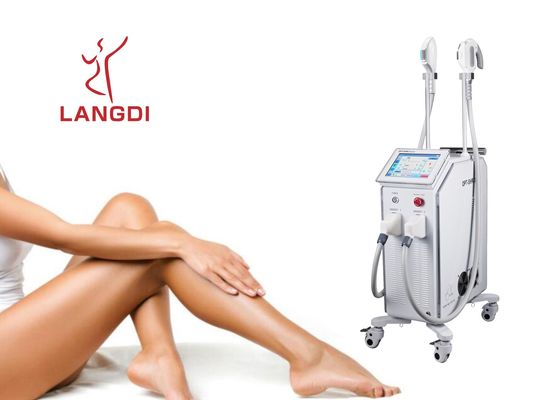 2 Handpieces ΕΠΙΛΕΓΕΙ τεχνολογία λέιζερ ΔΙΌΔΩΝ SHR IPL+ για την αφαίρεση τρίχας/την αναζωογόνηση δερμάτων